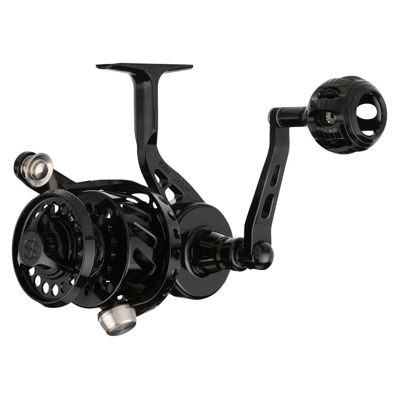bail fishing reel Spinning for Freshwater Saltwater Fishing, Anti-Reverse with Front-Adjustable Drag, 5.2:1 Gear Ratio, 3 Ball Bearings (GF1000) : Sports & Outdoors The Van Staal VS Series reels have been the benchmark for durability and reliability for 30 years Van Staal Bail-less Spinning Reel
