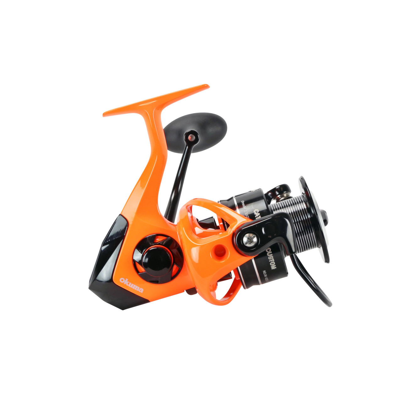 Okuma Cat Slayer Custom Spinning and Baitfeeder Reels