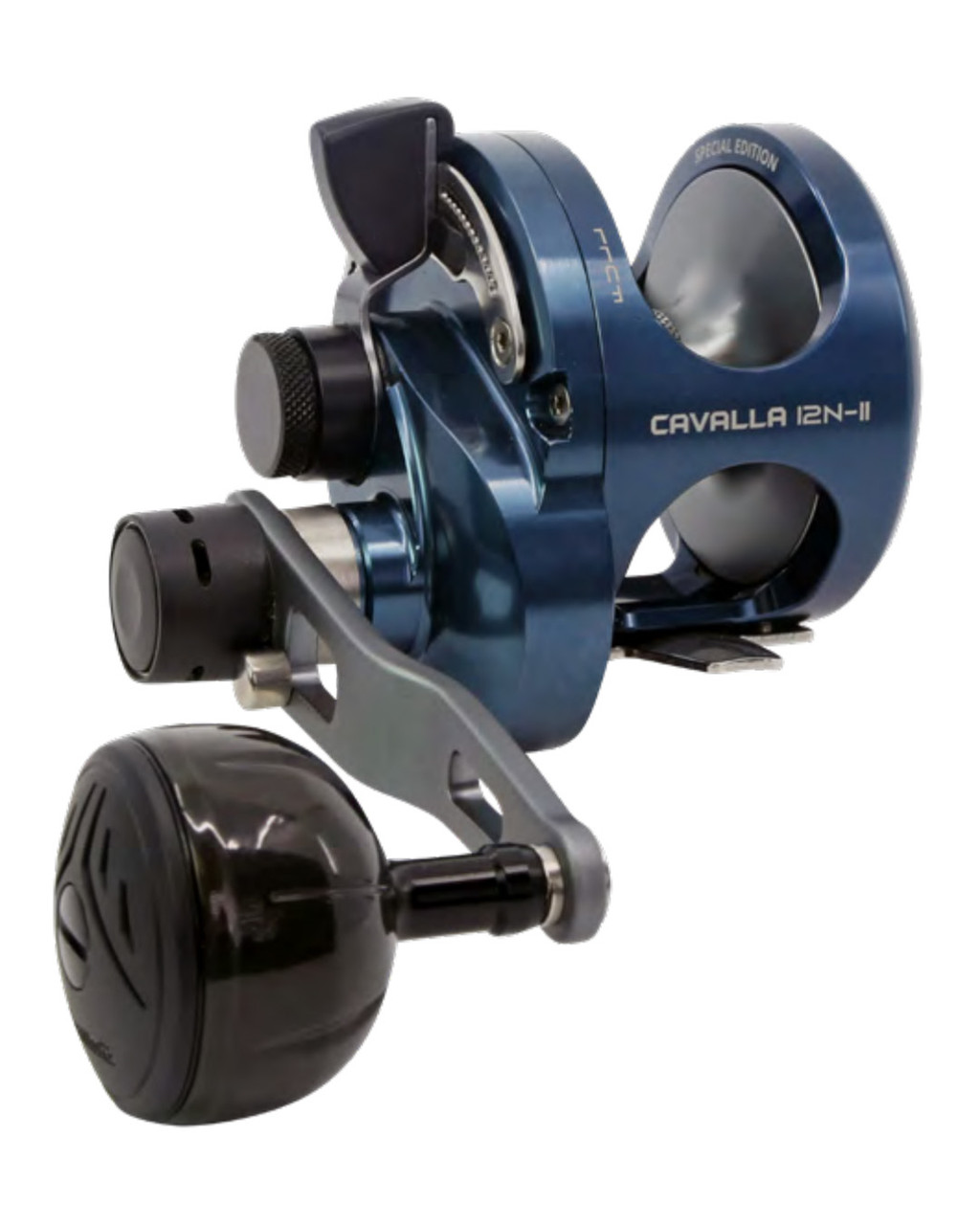 Okuma Cavalla 2 Speed Lever Drag Reels Midnight Blue