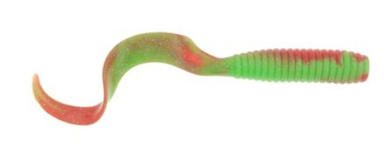 Berkley Gulp! Saltwater Grub - White Glow - 8in