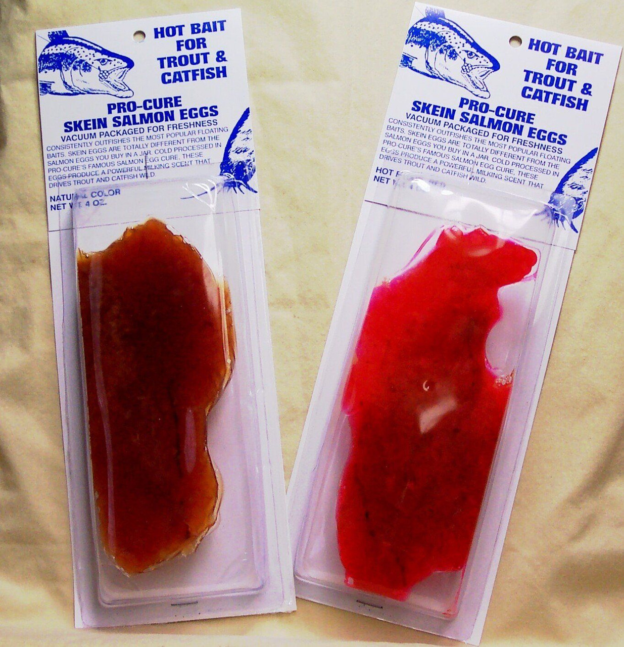 Pro-Cure Vacuum Packed Salmon Roe - 7 oz pouch