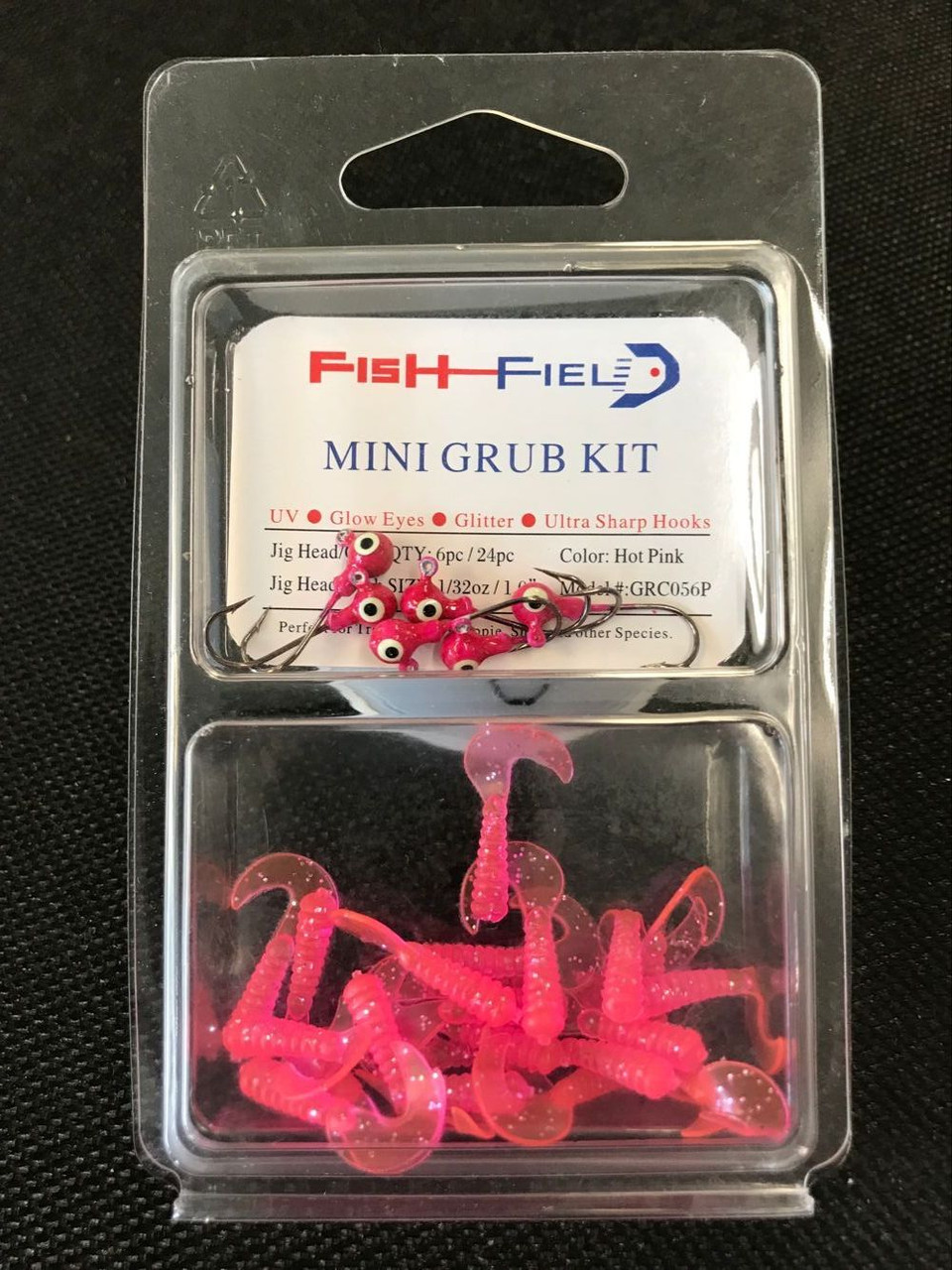 Fish-Field Mini Grub Kit in Hot Pink