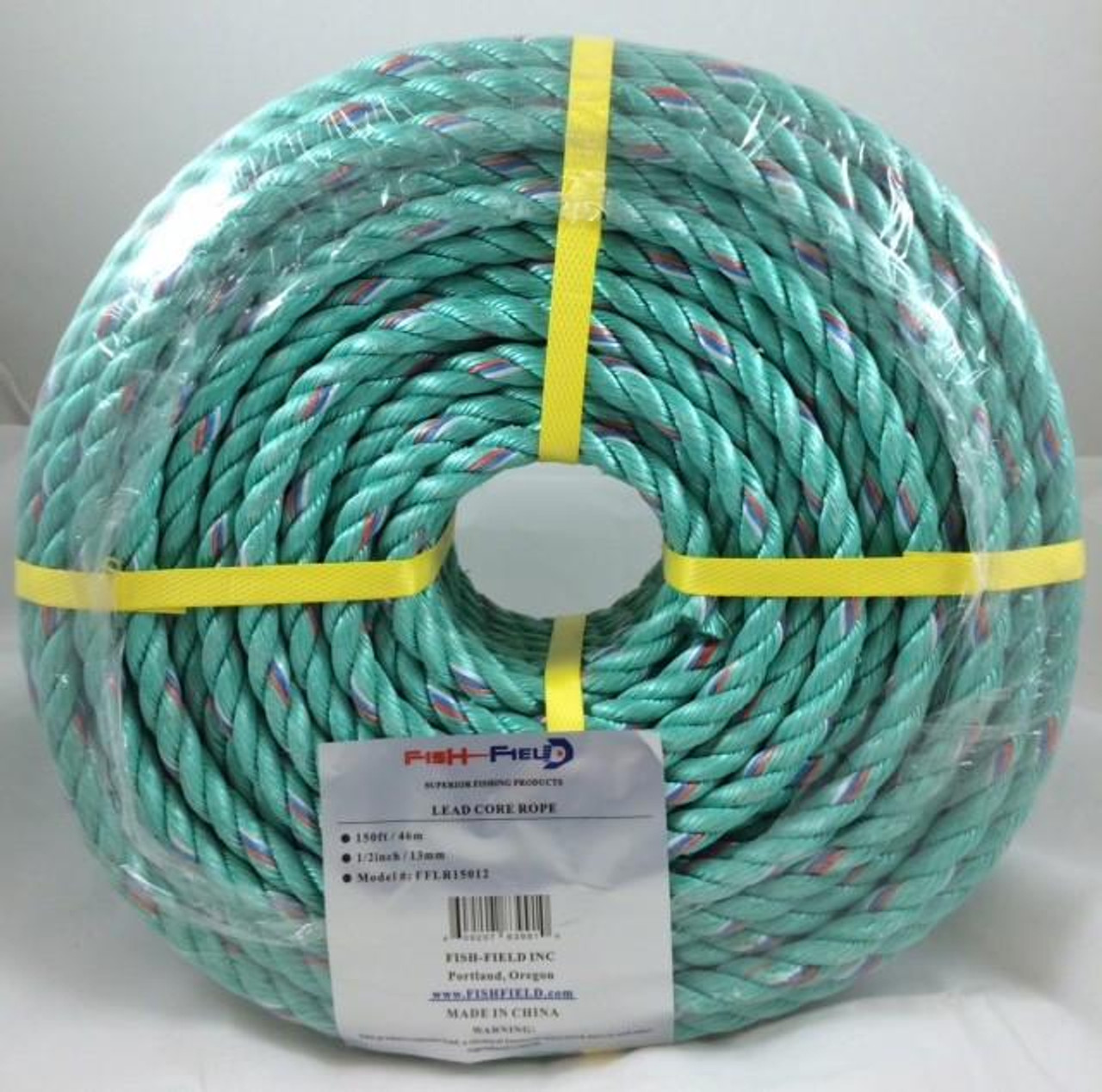 Fish-Field Lead Core Rope | Size 100ft | 10mm-2/5