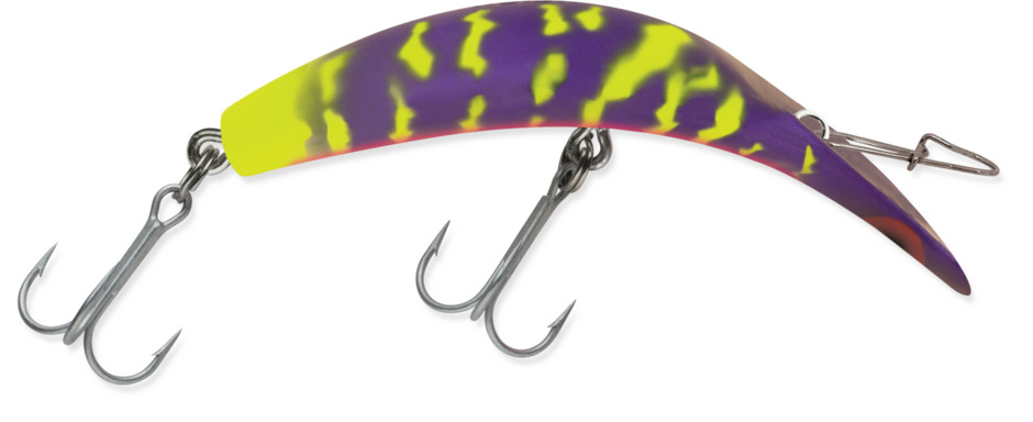 Leurre Luhr-Jensen Kwikfish K13 SCRATCH Avec Rattle - Vert - Pêche En Eau Douce