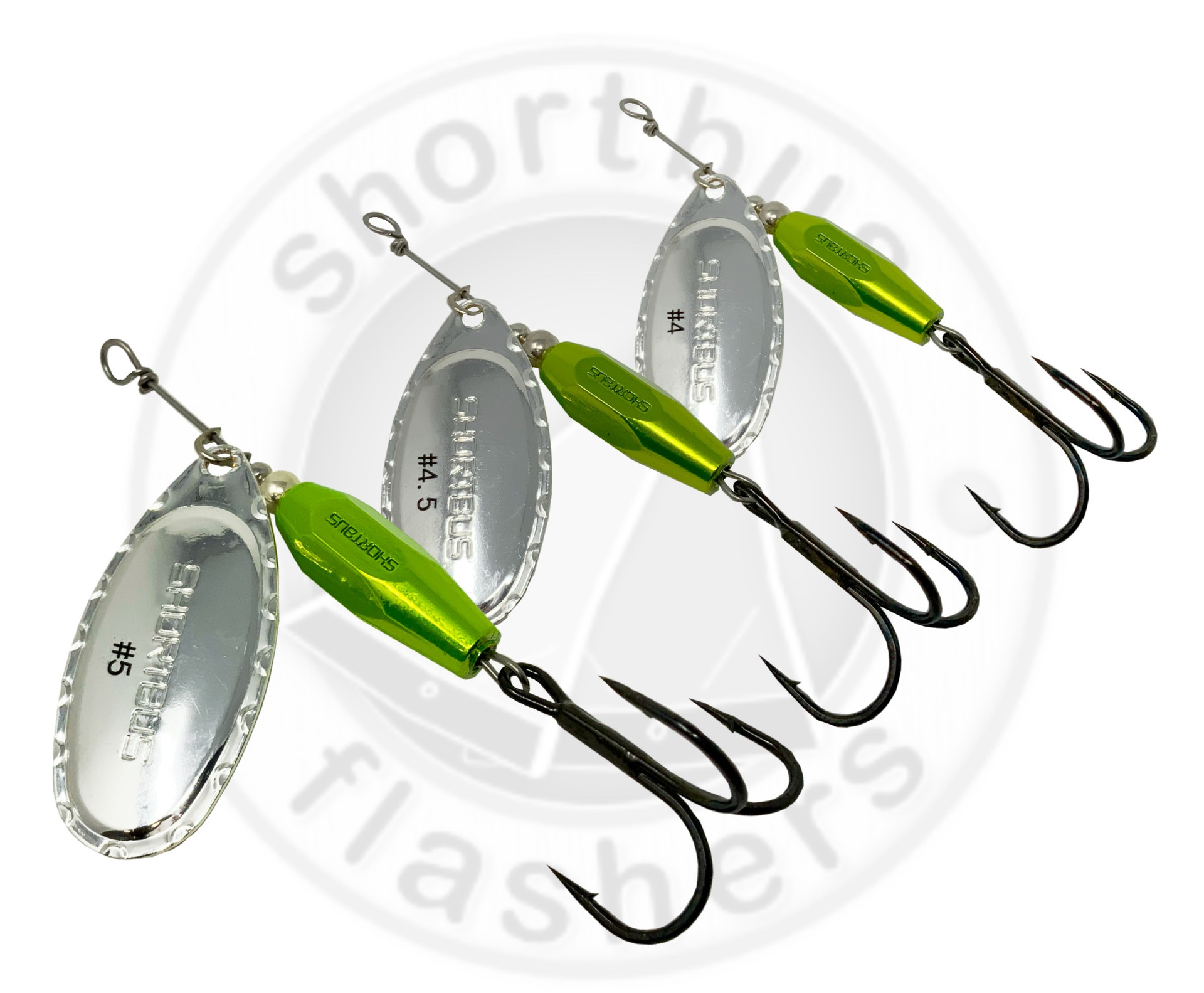 Shortbus Riffle Runner UV Enhanced Casting Spinners