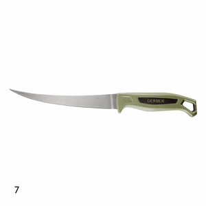 Kershaw Clearwater Fish Fillet Knife with Protective Sheath, 7” Blade 