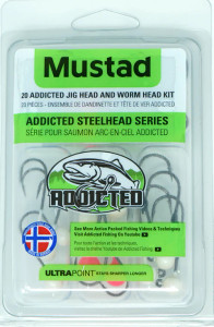 Kit De Têtes De Jig Mustad Addicted Series - Pour Pêche En Eau Douce - Matière Plastique Multicolore