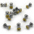 Fish-Field Brass Dumbbell Eyes