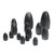 Fish-Field Tungsten Flipping Weights - Matt Black Fish-Field Tungsten Flipping Weights - Matt Black