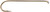 Daiichi 4X-Long Streamer Hook - Bronze Daiichi 4X-Long Streamer Hook - Bronze