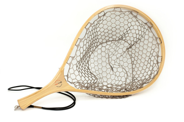 Fish-Field Wooden Landing Net - WDLN004