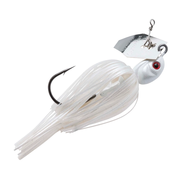 Z-Man CBEV38-01 Chatterbait Elite EVO White 3/8oz Jig Fishing Lure