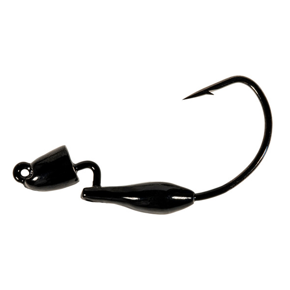 Z‑Man HeadlockZ Fishing Jig Lure - 2 Oz, Unpainted Jig Head, 2‑Pack | Model TTHL‑0337, Saltwater/Bass Assassin Style