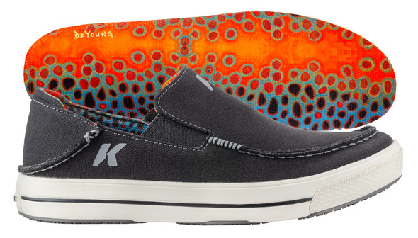 Korkers Fish Moc with Deck Sole