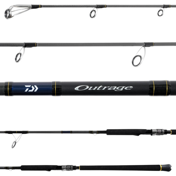 Daiwa Outrage XV Light Jigging Rod - New For 2025