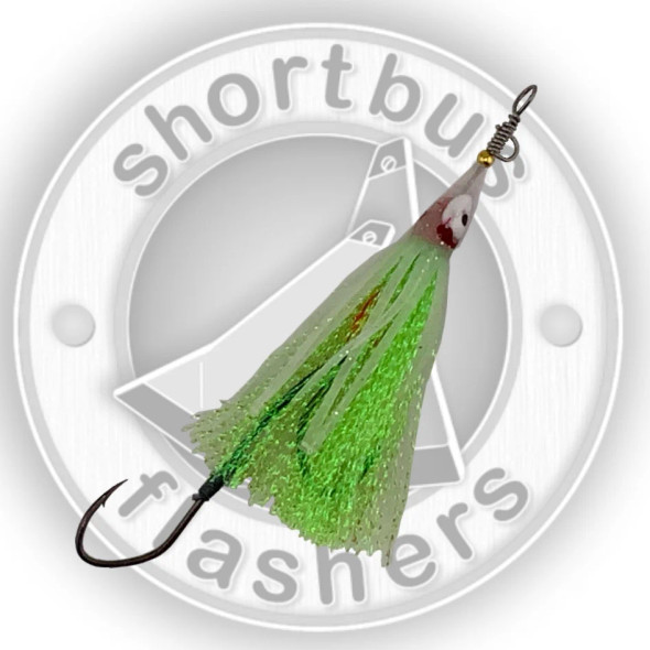 Shortbus Hoochie Tinsel Spinner Rig - 2PK
