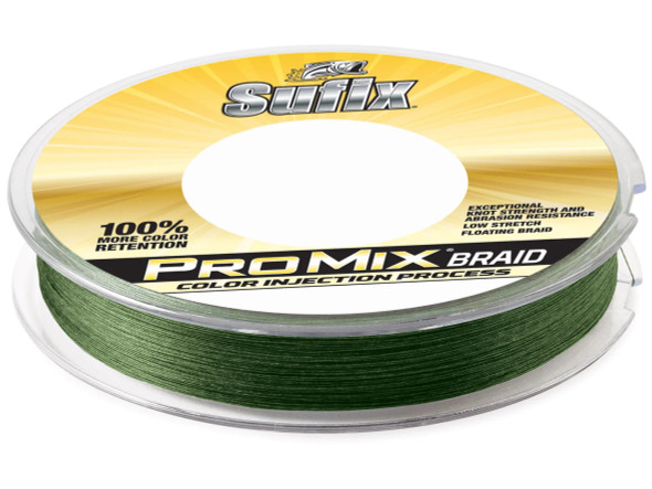 Sufix ProMix Braid Low-Vis Green 300Y Spool Sufix ProMix Braid Low-Vis Green 300Y Spool
