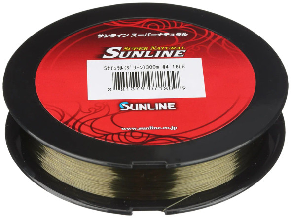 Sunline Super Natural Monofilament 330yd Spool