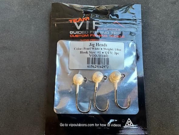 VIP Outdoors Jig Heads 3PK