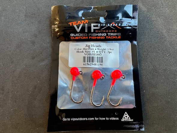 VIP Outdoors Jig Heads 3PK