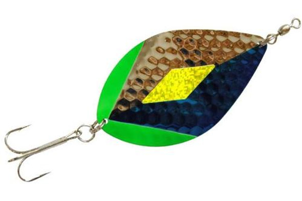 Brad's Extreme Kokanee Dodger Flasher Fishing Trolling Lure Choice of Colors