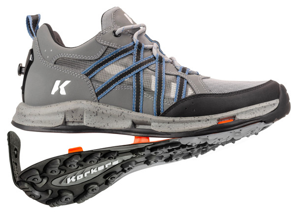 Korkers All Axis Shoe w/ TrailTrac Sole - OS4501BK