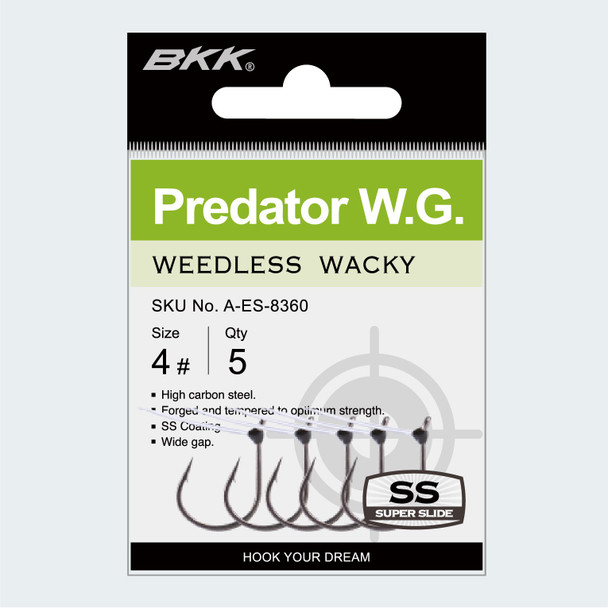 BKK Predator W. G. Weedless Hooks