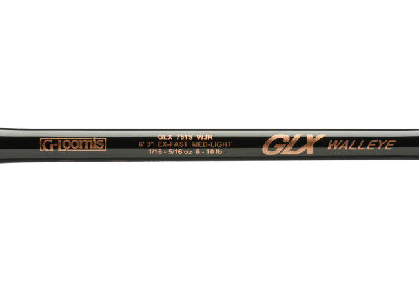 G. Loomis GLX Walleye Spinning Rods - New for 2023
