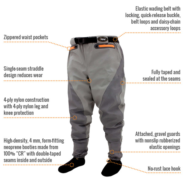 Frogg Toggs Pilot II Breathable Stockingfoot Guide Pant