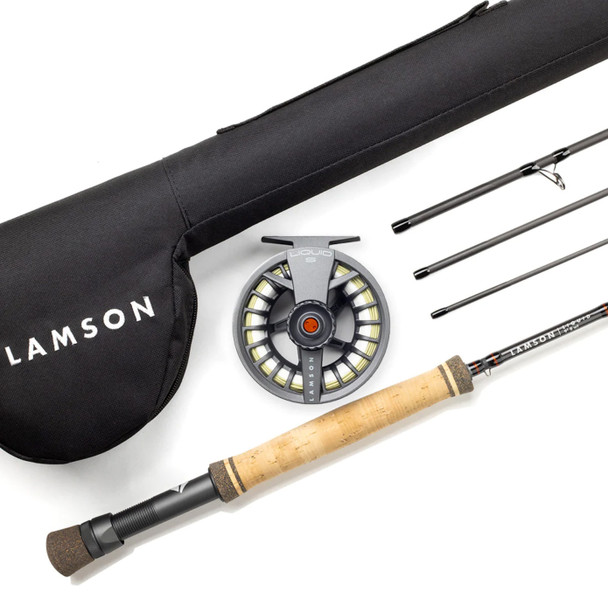 Lamson Liquid Outfit Fly Rod & Reel Combo (Lined)