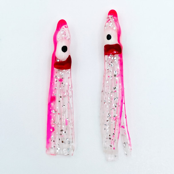 Fish-Field Bitty Squid Hoochies - 1 1/2 Inch