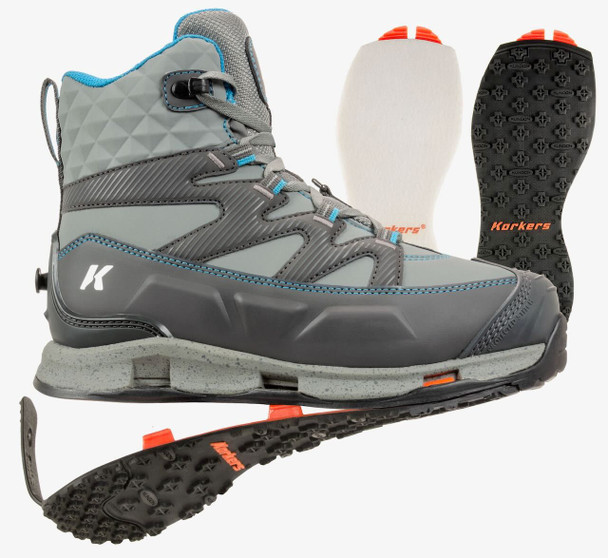 Korkers Women's Bantam Lite w/ Felt & Kling-On Soles