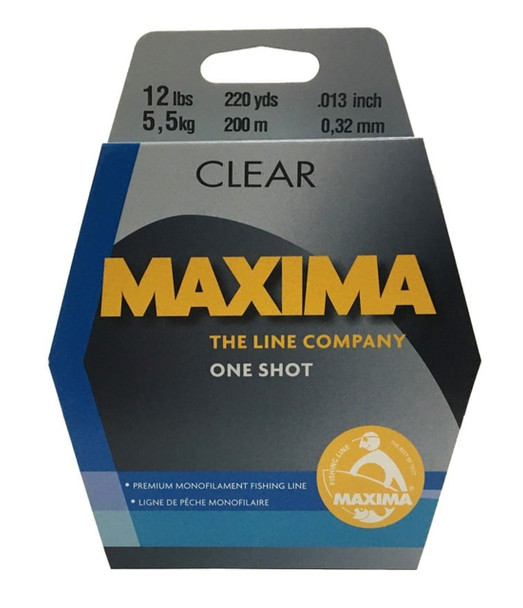 Maxima One Shot Spools Mono Line - Clear