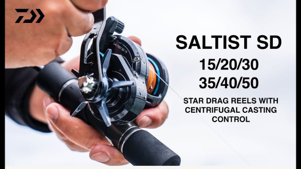 Daiwa Saltist Star Drag Conventional Reels - New For 2025 Daiwa Saltist Star Drag Conventional Reels - New For 2025