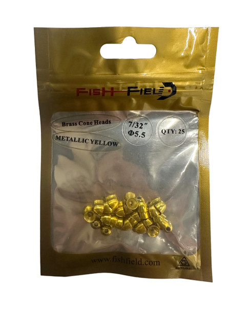 Fish-Field Brass Cone Heads