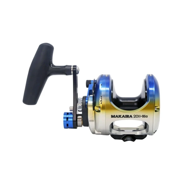 Okuma Makaira Special Edition 2-Speed Lever Drag Reels - Yellowfin Tuna Finish