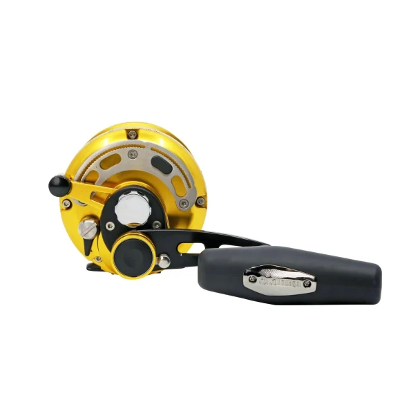 Okuma Makaira Special Edition Gold 2-Speed Lever Drag Reels