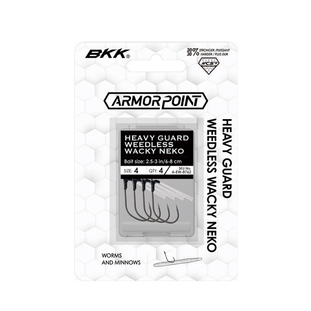 BKK Heavy Guard Weedless Wacky Neko Hooks
