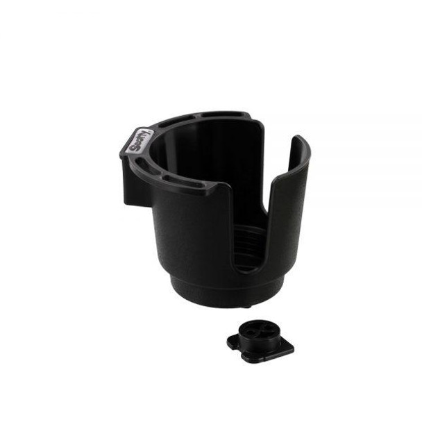 Scotty No. 310 Black Cup Holder With Bulkhead / Gunnel Mount