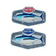 Fish-Field Chrome Albacore Tuna Decals - Limited Edition