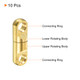 Fish-Field Heavy Duty Brass Swivel