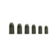 Fish-Field Tungsten Bullet Shaped Weights - Pumpkin Green