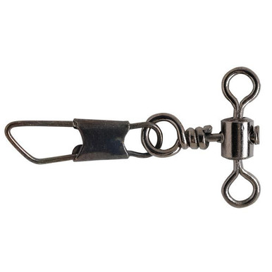 150pcs/lot Fishing Swivel Snaps Rolling Barrel Swivel Safety Snap