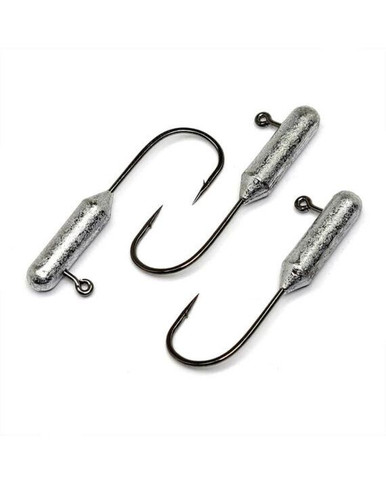 A-Rig Jigheads - Round Head - 2/0 Gamakatsu hooks - 5pk –