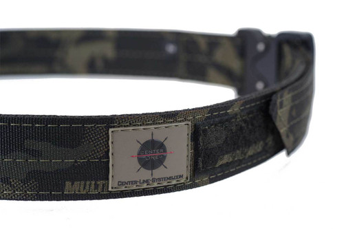 Multi-Cam Black EDC belt with Multi-Cam Black velcro