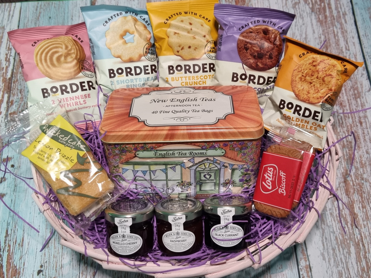 Afternoon Tea Gift Hamper Basket