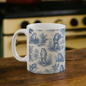 Toile de Jouy Frog Mug Toile de Jouy Frog Mug