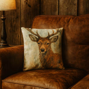 Deer Throw Pillow