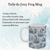 Toile de Jouy Frog Mug Info Sheet