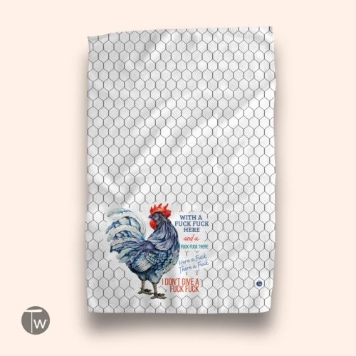 Rooster Tea Towel 